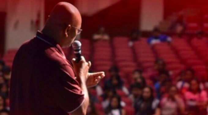 BVHgolden's tweet photo. Only halfway thru Tue at Model Schools 2019, but here's the quote of the day, from @Farrington2525 and the team of @fhsgovlove, when inspiring each other and their students to dream big and achieve rather than fear failure: "YOU ARE PRE-FORGIVEN." #BVWexcellence #bvmsc19 https://t.co/09SlGzRlXI
