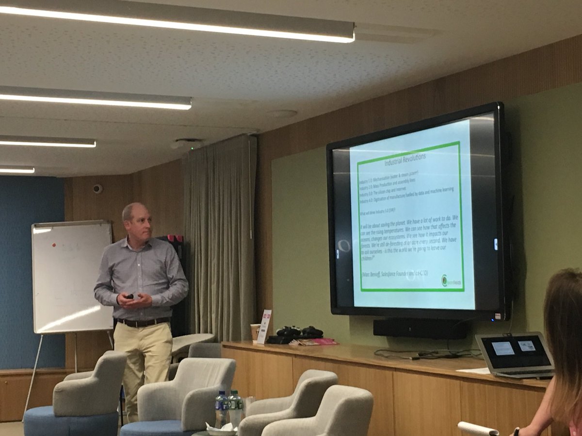 CatalystNI_'s tweet photo. To wrap up #4IRC Water John Kinney, MD of Cleanfields Technologies to talk about the future of the water industry and the need to limit global warming https://t.co/V7dU90EsPI