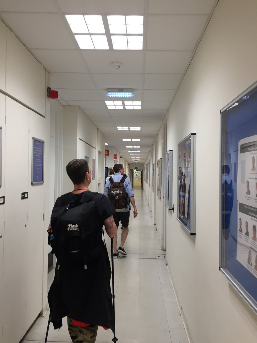 FuseBoxBtn's tweet image. Today we took the #artsdriva group to the University of Sussex and got an introduction and tour of their quantum computer thanks to Dr Sebastian Weidt @IQT_group @SussexQuantum #QuantumComputing