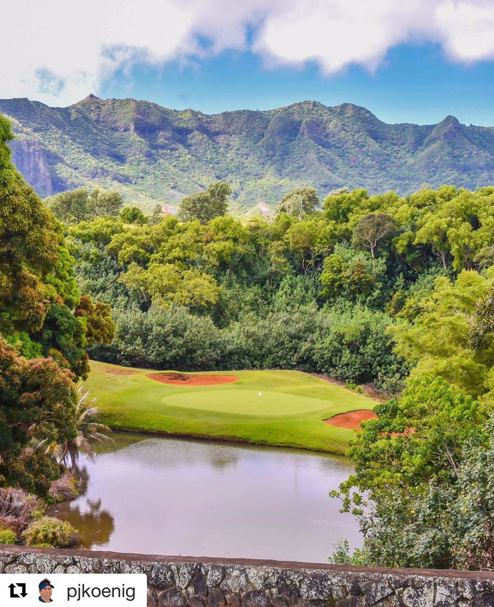 “If the 6th hole at <a href="/PuakeaGolf/">Puakea Golf Course</a> was a song, it would be “Welcome to the Jungle” and Guns ‘N Roses would rock your golf face hard.” -<a href="/PatrickjKoenig/">Patrick Koenig</a>

Book tee times at Puakea and other great #GoGolfKauai courses >> gogolfkauai.com/book_tt/