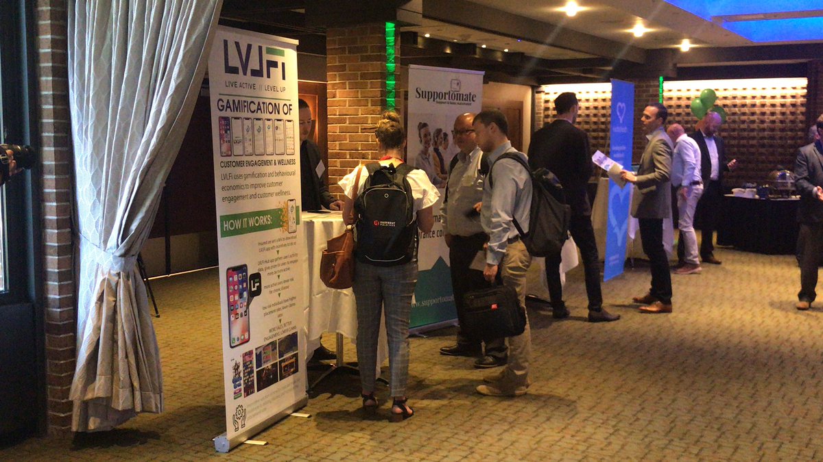 purelansing's tweet photo. Live from #PROTODemoDay with @LVLFi @KudosHealth and #Supportomate. Join us! @mifarmbureauins @DeltaDentalMI @MEDC https://t.co/WBc4zPH2Fk