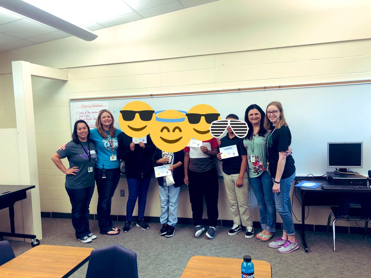 LauraDWHenderso's tweet photo. @TEP_KISD in ESY our elementary students worked hard to learn how to be good teammates, good friends that show empathy, take turns, and give praise / compliments. So proud of our students!! #whatsyoursuperpower #KleinTeamSpedP2P https://t.co/d3AmffCIC8