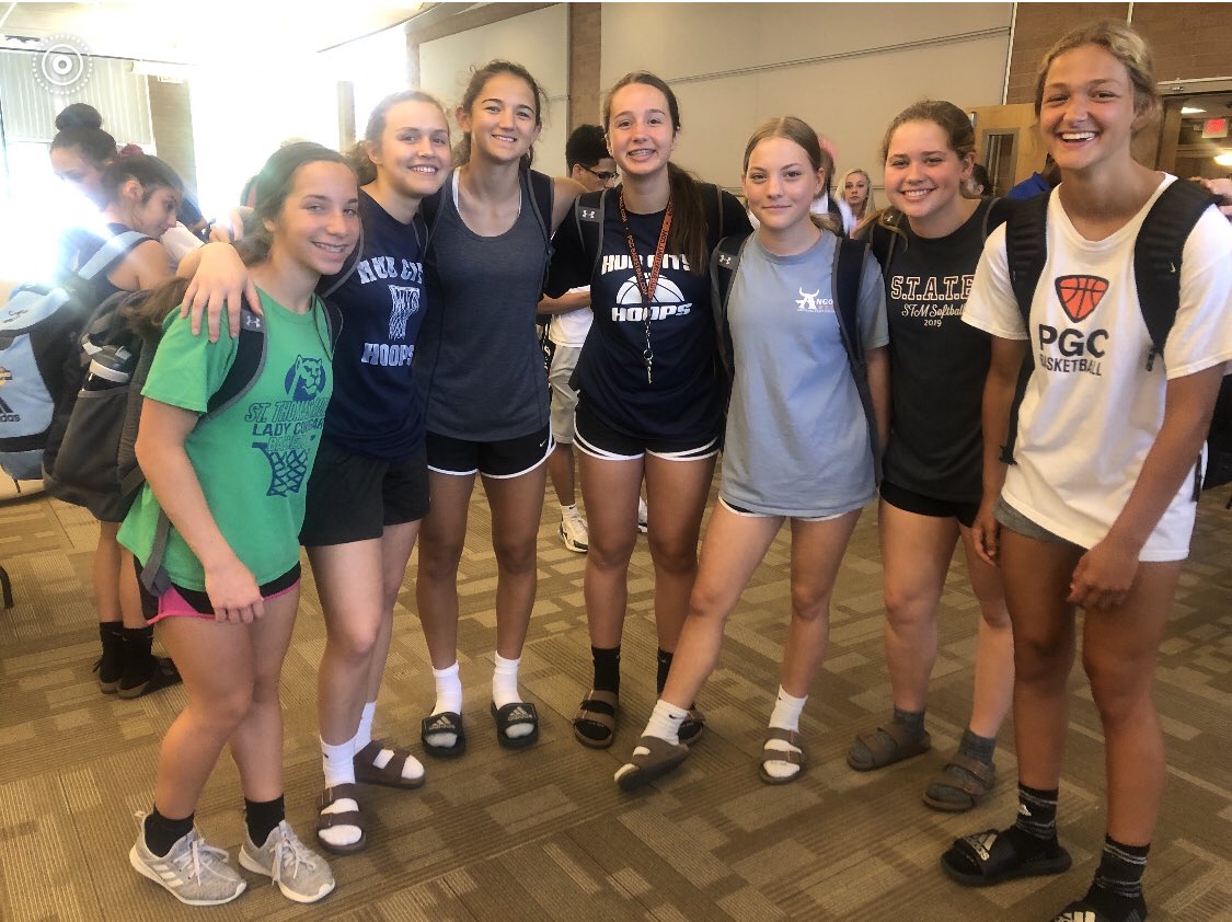 STMLCB's tweet photo. Good luck to this group of STMLCB team members at PGC this week as they take the next step as students of the game of basketball.
#PGC
#SCHAPE
#87%
#CircleOfOne
@STMathleticsnow https://t.co/SUg1fO8fjy