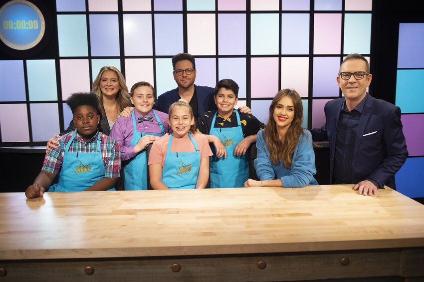 conantnyc's tweet photo. #ChoppedJunior is back tonight — catch the season premiere at 9pm with @amandafreitag @jessicaalba &amp; @TheTedAllen 🙌🏽 @FoodNetwork https://t.co/w6TjrsILYR