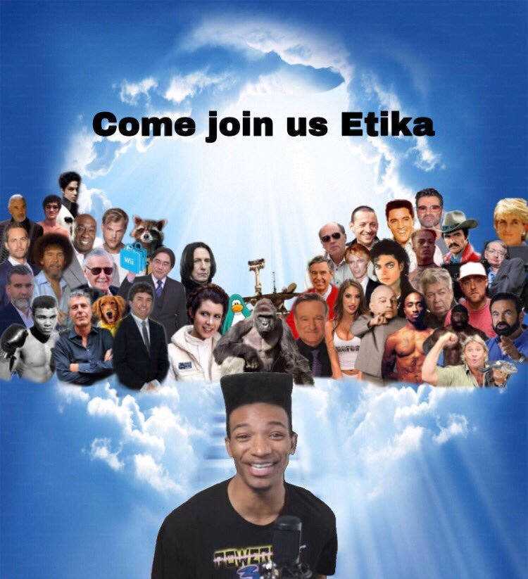 Lunchablsnchill's tweet photo. RIP #Etika Thanks for all the good times 🙏 #Nobitchniggas https://t.co/PNukMtkNjO