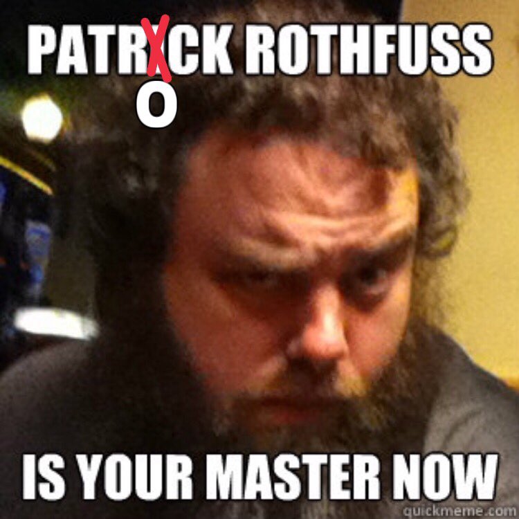 Patrock Rothfuss tweet media
