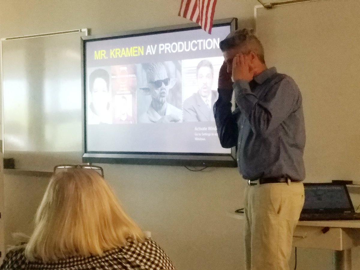 AnnaISDCTESTEAM's tweet photo. Our Amazing AV Productions Teacher, @mrkramen is presenting at the Region 10 CTE Conference!!!
Thank You @Region10CTE
#MakingUsProud
#AVProductions
#InVestStillSpire https://t.co/dTjXRj5gsh