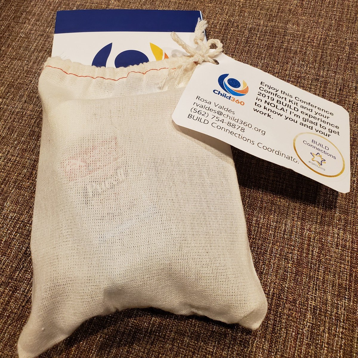 Monica_EdROI's tweet photo. Thank you, @Rosa Valdes, for the thoughtful goodie bags for our #QRIS2019 #BUILDconnections buddy team! #child360 https://t.co/nx6DBaminu