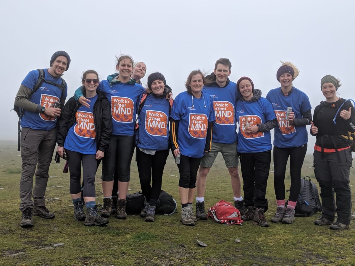 OTforKidsKate's tweet photo. Well done to @NMcrCSNS on raising £4,200 for @mndassoc @MNDManchester #yorkshirethreepeaks #proud @Tracywa01126434 https://t.co/t6MOly99Z5