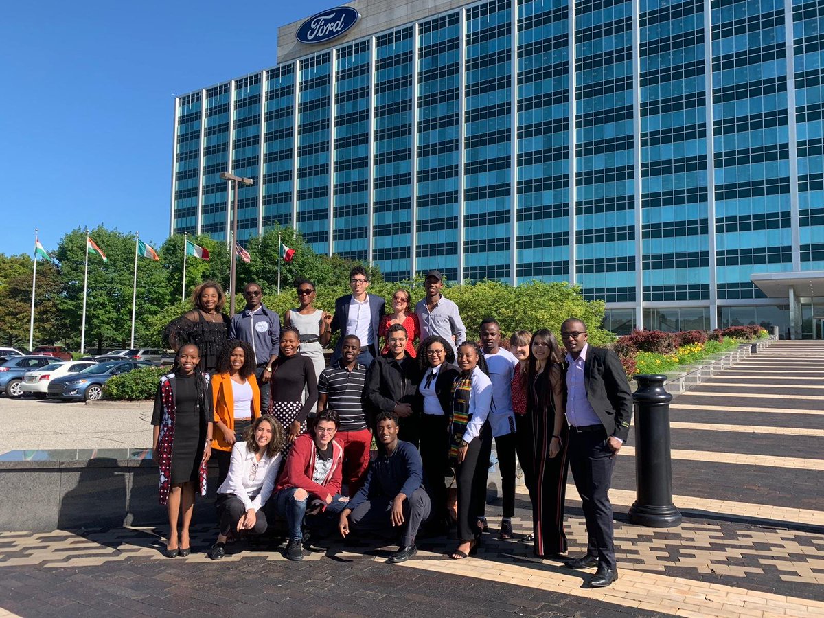 Honored to be among the 2019 Ford Impact Fellows. 

Amazing team players from 9 different countries. 

Here's a snapshot of the team at the Ford World Headquarters in Dearborn Michigan where we presented the weeks project to Mr. Jim Vella - President @fordfund_ 
 #fordgivesback