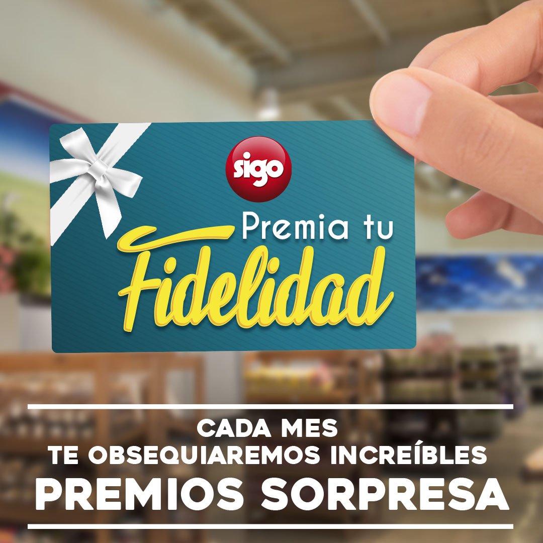 SIGOsa's tweet photo. Si eres #clientefrecuente 💳 en #SigoSA y vives en #Margarita 🏖️ , no te sorprendas si recibes una llamada 📲 para felicitarte por ser el 🌟 #ClienteDelMes 🌟 y pases retirando un obsequio🎁 , 
.
ℹ️Para mayor información https://t.co/Jh0ZVxMCxQ 
.
#YoComproenSigo #Venezuela https://t.co/6JjrjFnSk5