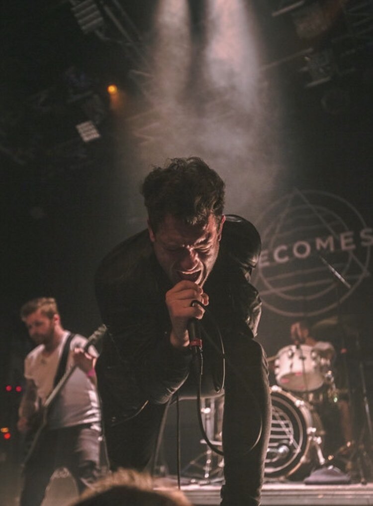 London 02.07 see you next week O2 Academy Islington! #riverbecomesocean #amotionparalysed #london #rock #livemusic #tour #singer #posthardcore