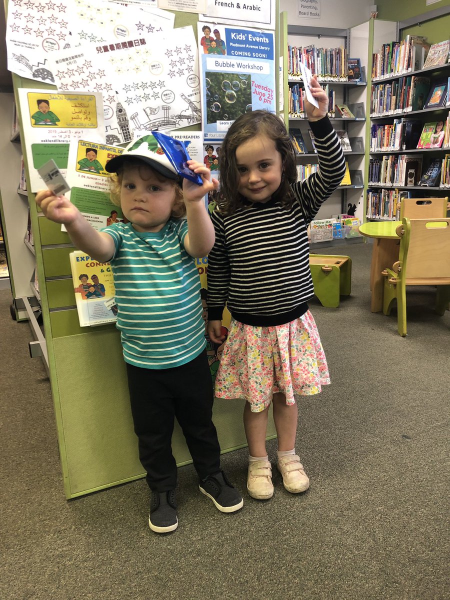 FriendsofPAL's tweet photo. Did u know that now people from ages 0 months to 5 years can get their own library cards? Yes, and for a fitting new look, there is a new library card with a Fairyland design available for people of all ages @oaklibrary @oakland @opladvocates
#piedmontavenuelibrary #friendsofPAL https://t.co/csSKUOjnVE