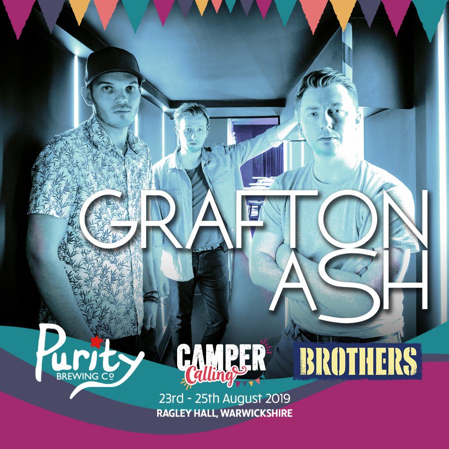 We're so excited to be back at <a href="/CamperCalling/">Camper Calling</a> this year!
Saturday 24th August, 2:40pm at the Freshly Squeezed Stage... See you there! 😎