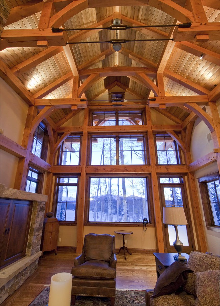Timber Frame Homes On Twitter Love This Vaulted Ceiling