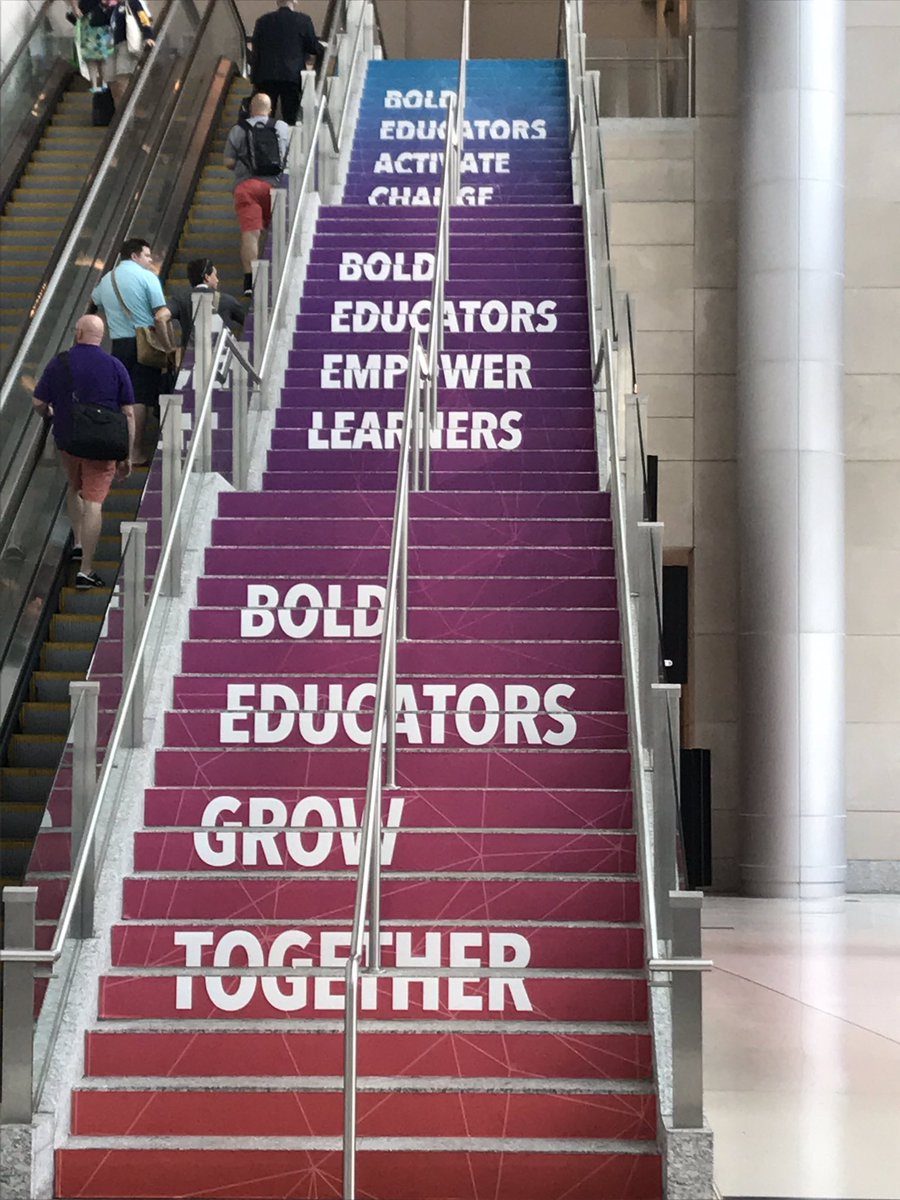 What a great day!   Learning so many innovative ways to support students and teachers this fall at #ISTE19 with #cbiste19 colleagues.  Can’t wait to share what we learned!
