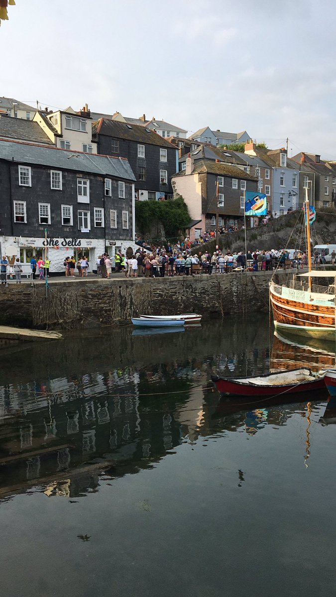 Mevagissey's tweet photo. Brass band and hymns #MevaFeastWeek https://t.co/o3ugCcsP67