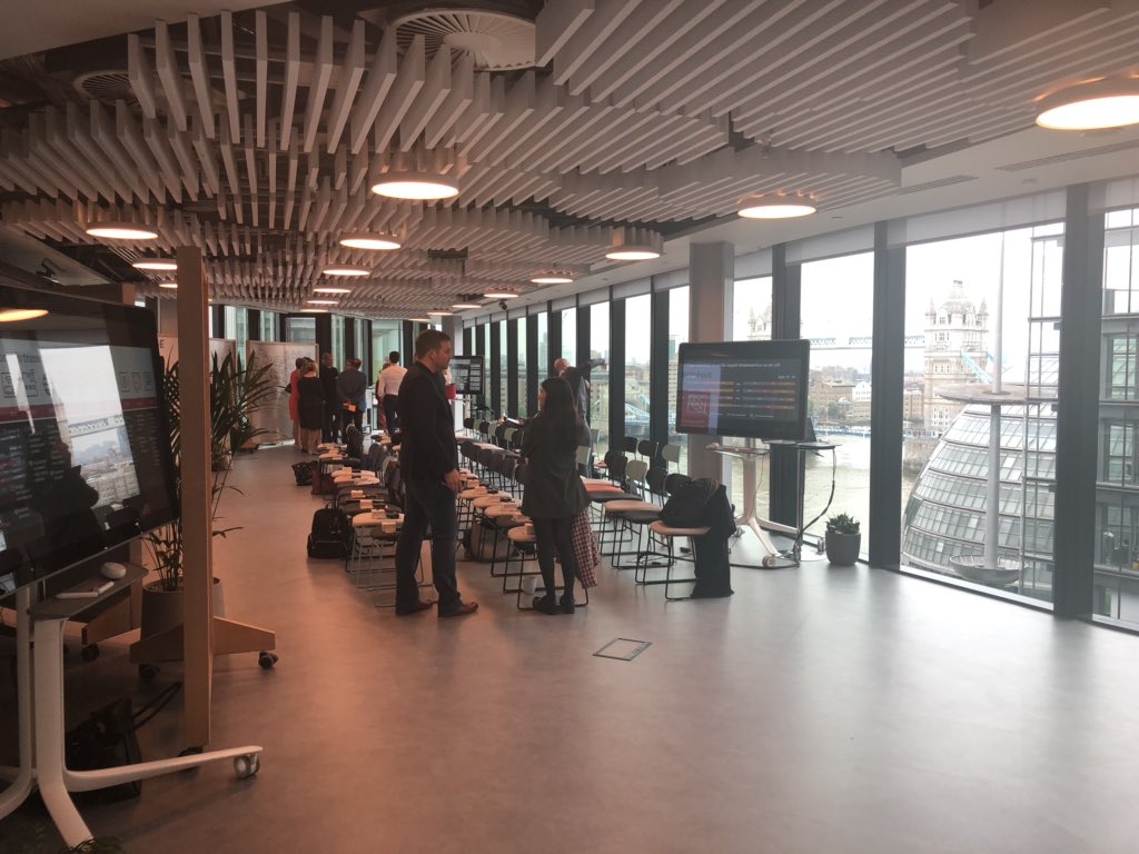 Tarahartley10's tweet image. “Live it, don’t laminate it!” Totally stealing that phrase from #Futureofwork event at PwC Frontier today where we covered #Automated workforce, #workingwithrobots, #gigeconomy and #purpose +++ .Exciting times!