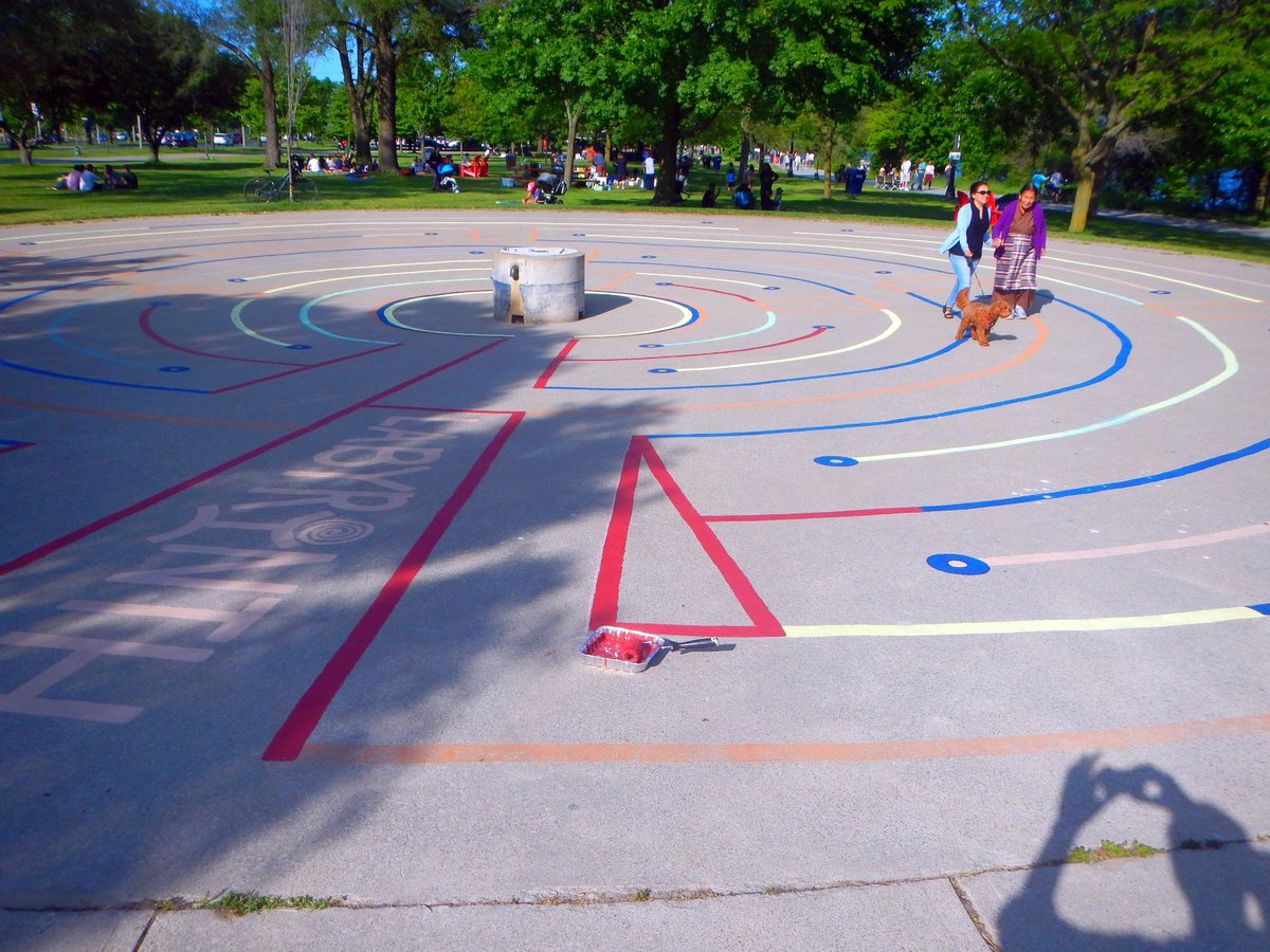 LabyrinthsDOTca's tweet image. Running with the "Legacy" intention of the #PanAmPath (@PanAmPath) from Toronto's 2015 hosting of The PanAm Games.

I'm now designing in motifs &amp;amp; ideas to make this "The PanAm Path Labyrinth".

Labyrinths.ca

| #Labyrinths🍥#SunnysideBeach #ParkTO #Toronto🏙️#placemaking
