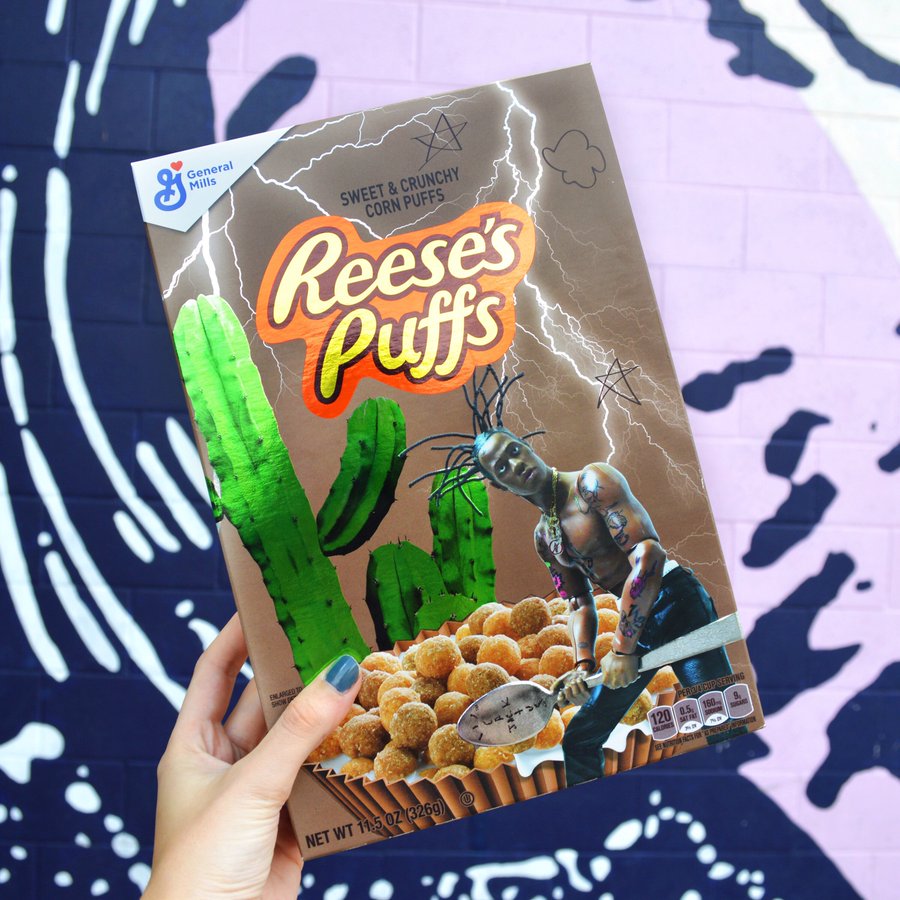 passen Trekker Verbinding You Missed Your Chance to Buy a Travis Scott-Designed Reese's Puffs Cereal  Box for $50 | FN Dish - Behind-the-Scenes, Food Trends, and Best Recipes :  Food Network | Food Network
