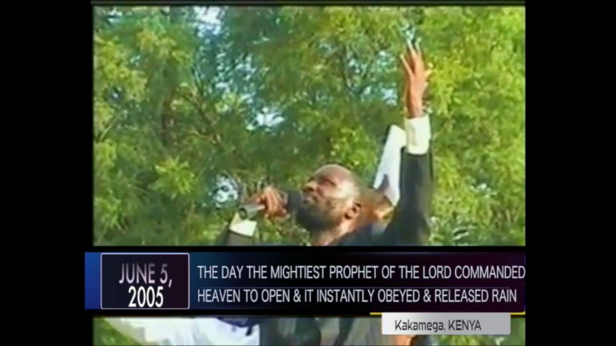 EmodiaBenjamin's tweet photo. Those who were there on the day Elijah called down rain and immediately there was a heavy downpour fell down on their knees to worship the God of the Prophet of rain
#TheDaysOfElijah https://t.co/pKUUtzU5h0