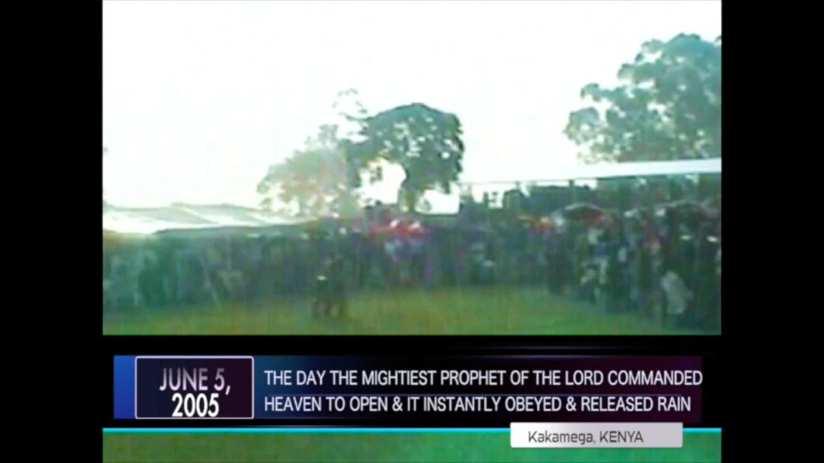 EmodiaBenjamin's tweet photo. Those who were there on the day Elijah called down rain and immediately there was a heavy downpour fell down on their knees to worship the God of the Prophet of rain
#TheDaysOfElijah https://t.co/pKUUtzU5h0