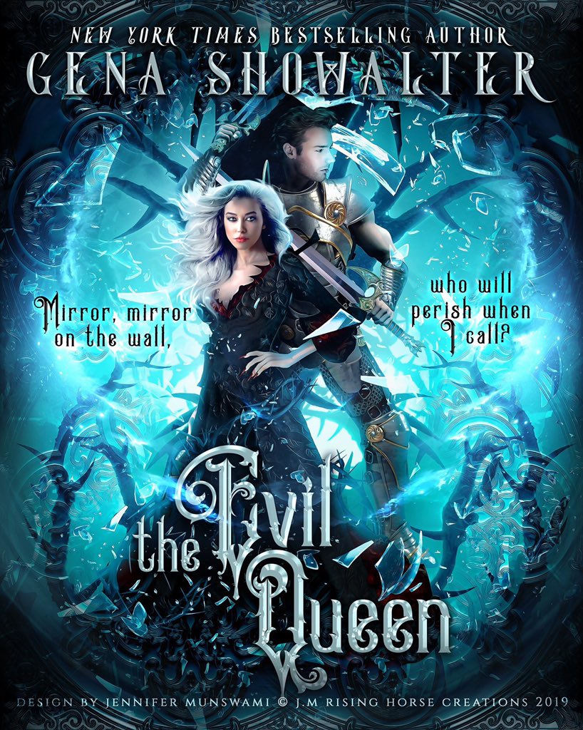 SmutandBonbons's tweet photo. HAPPY BOOK BIRTHDAY TO @genashowalter ! THE EVIL QUEEN IS FINALLY RELEASED! ♥️👑♥️

WELCOME TO THE FOREST OF GOOD AND EVIL.

A DREAM COME TRUE…AND A LIVING NIGHTMARE.

Amazon: https://t.co/NuLGlLATHC
More retailers listed on FB

Poster art by designer @JenMunswami 

#staysmutty https://t.co/D3CN9sx6jt