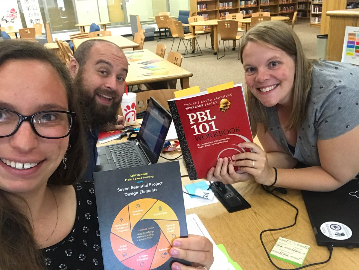 Working with <a href="/MrsMurphyinLCPS/">Ariana Murphy</a> and Mr. Campione on some awesome PBLs for next year! <a href="/SullyES_LCPS/">Sully ES</a> #summer19