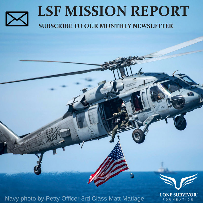 ORW_Foundation's tweet photo. Get the latest photos, news, and resources from LSF in our monthly newsletter.  Sign up  at https://t.co/ZC1yQIVQw7 and add enews@lonesurvivorfoundation.org to your contacts so we don't end up in the junk folder! https://t.co/lTUYVuvD4k