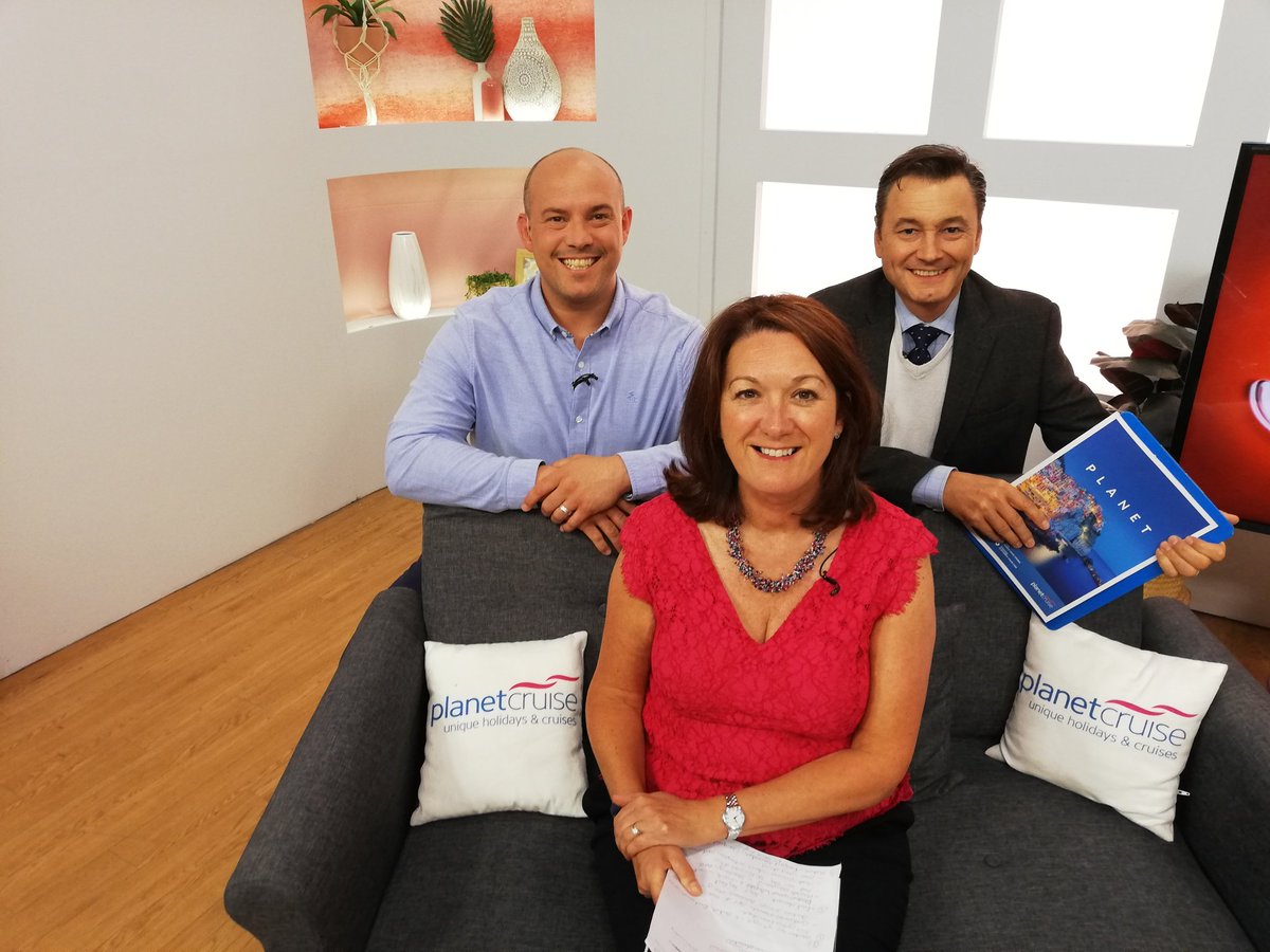 For the first time ever we are welcoming Lindsey <a href="/GreatRail/">Great Rail Journeys</a> on @planetcruise TV <a href="/IdealWorldTV/">Ideal World TV</a>  🚂♥️🚢🌍 #RailandSail #ChooseCruise #TravelTuesday