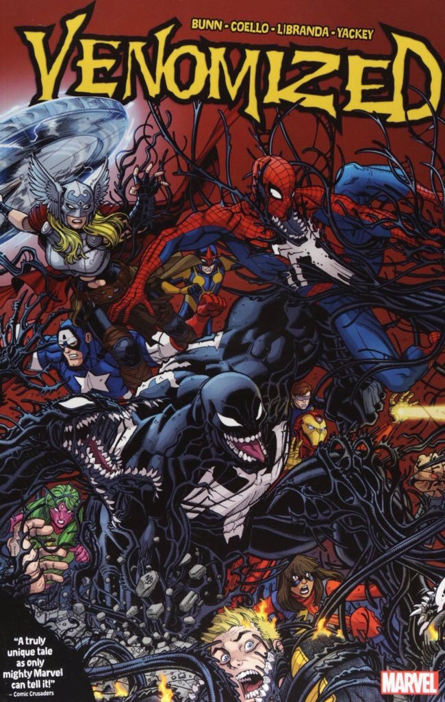 Carnage also appears in Venomverse 1-5 and Venomized 1-5!