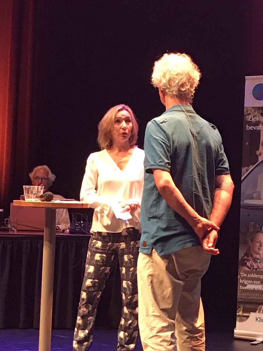 Live klimaatgesprek met <a href="/MargotRibberink/">Margot Ribberink</a> en @victorvanoeijen