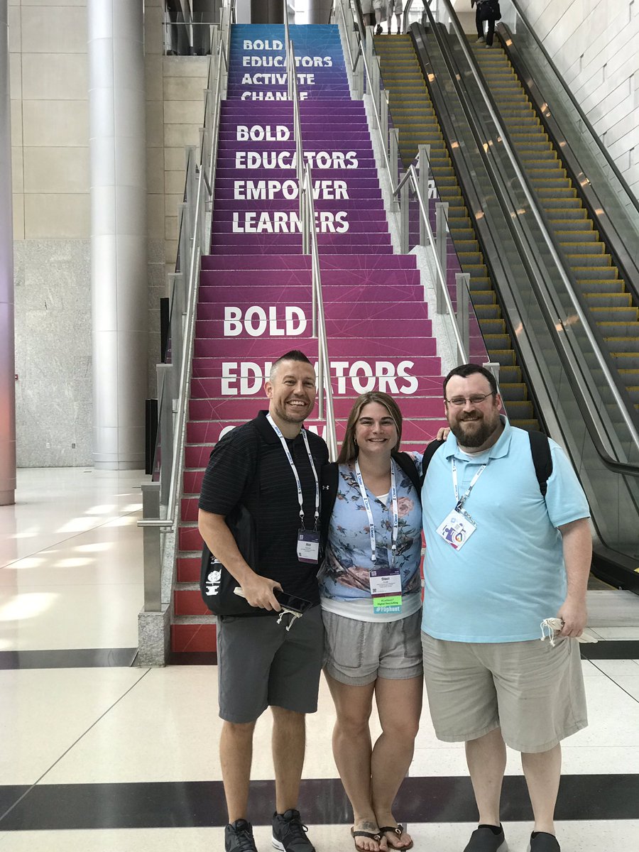 Honored to get to work with such great teachers and leaders #ISTE19 <a href="/CRSCHOOLS/">CR Schools</a>