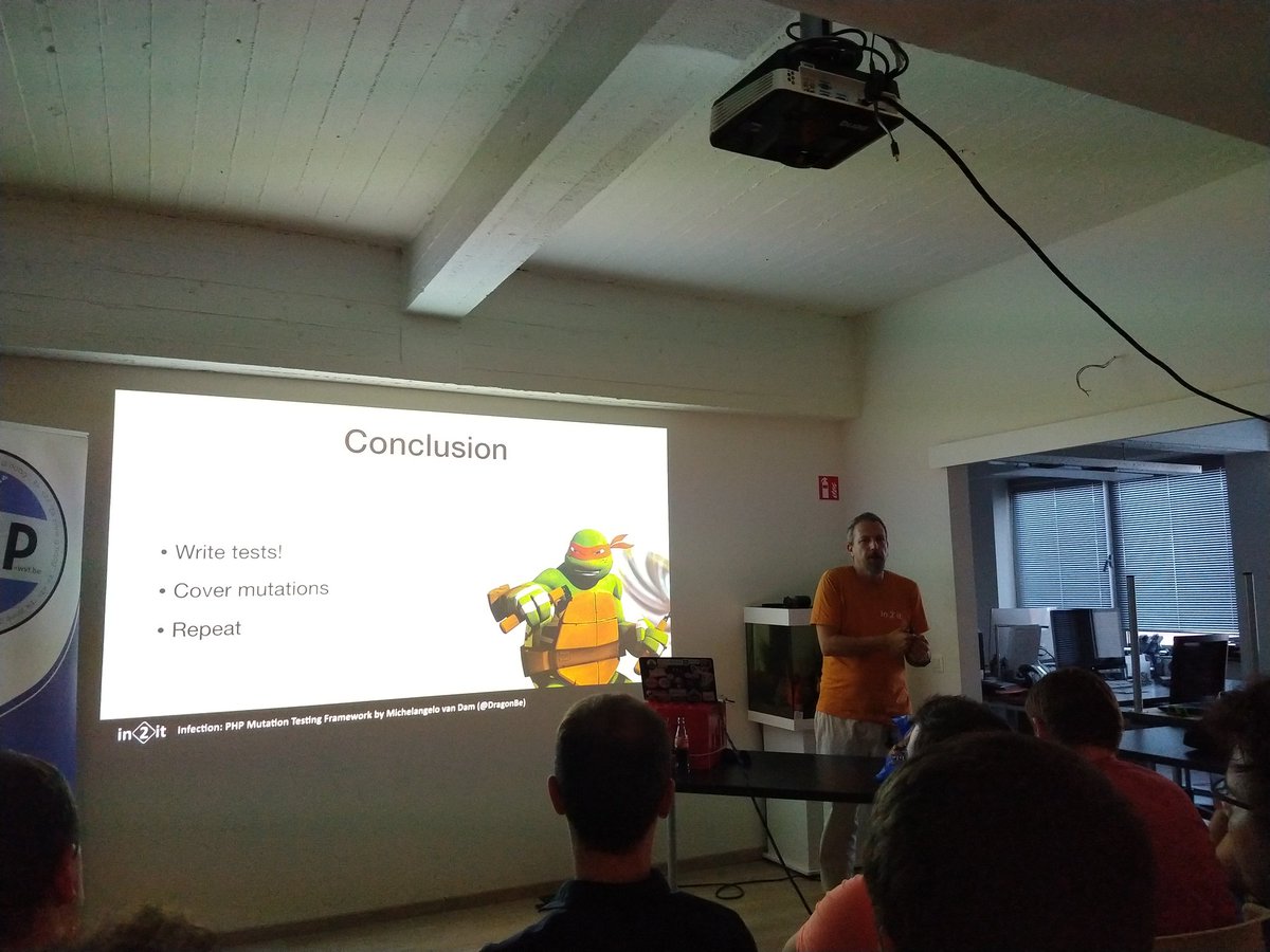 PHP Leuven tweet media