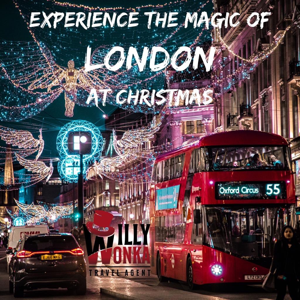 #London is magical at Christmastime! Experience the festive attractions that this amazing city has to offer. Book now & look forward to a winter trip for the whole family #travellingwithautism #autism #ASD #autismtravel #autismandtravel 🧩🌎🎄