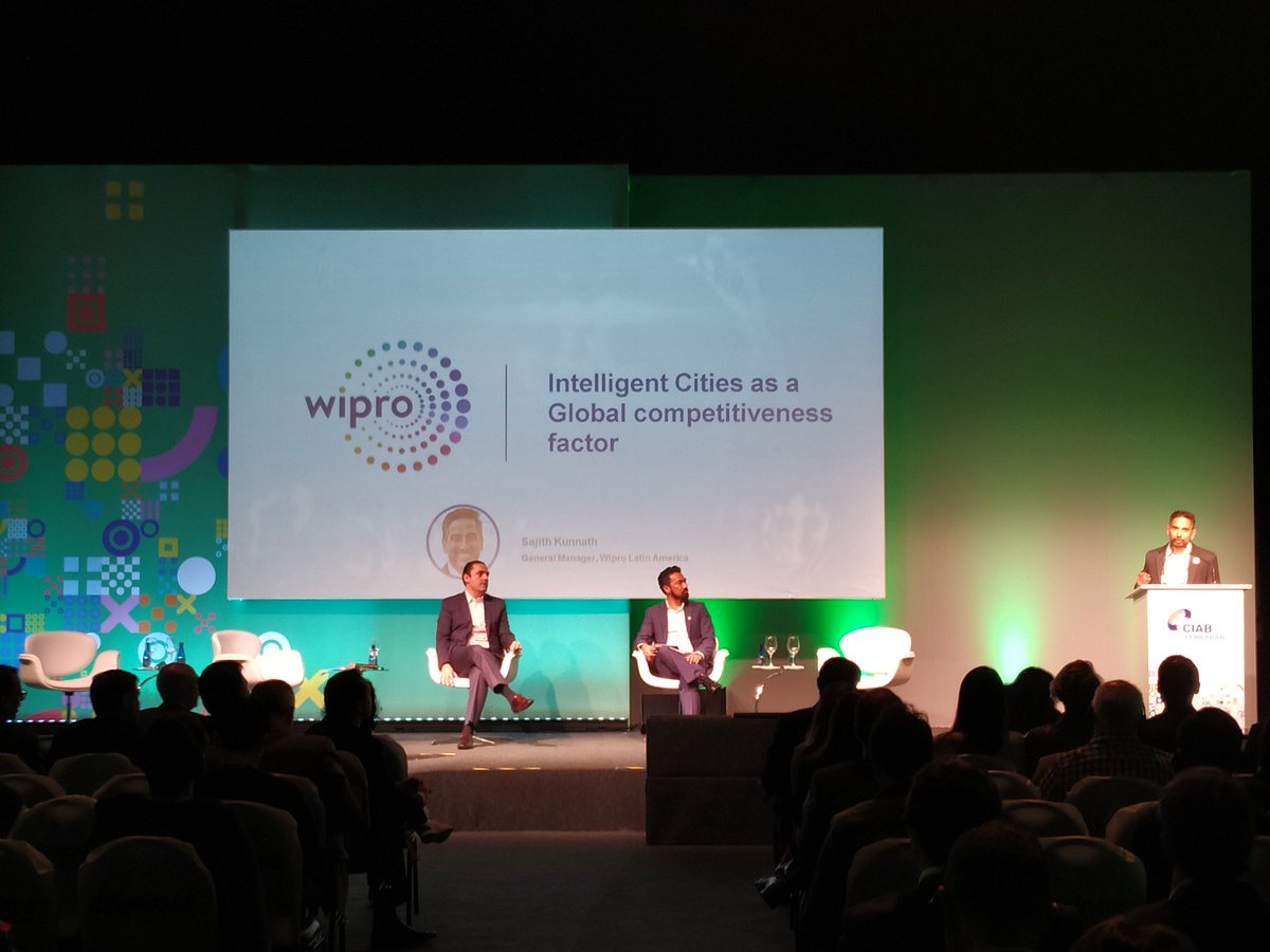 Wipro's tweet photo. #CIABFEBRABAN 2019 was a great opportunity to showcase our knowledge and share ideas and insights about the BFSI market in Brazil. Now more than ever, we are thrilled and convinced that the future is digital! #WiproBrazil #WiproBanking #WiproInsurance #WiproFinance https://t.co/oZDNRmPs5E