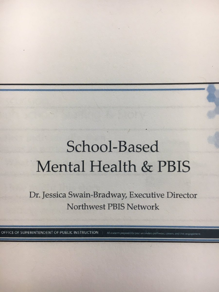 kurtawsp's tweet photo. At OSPI’s Staffing Model Wkgroup. Just presented w/ Dr. Swain-Bradway on the staffing needs for all schools to fully implement the system of PBIS. Data is clear...PBIS is THE system for optimal outcomes. #increaselearning #reducestress #lead4equity @AWSP_Principals @waOSPI https://t.co/cCA4JNdMkm