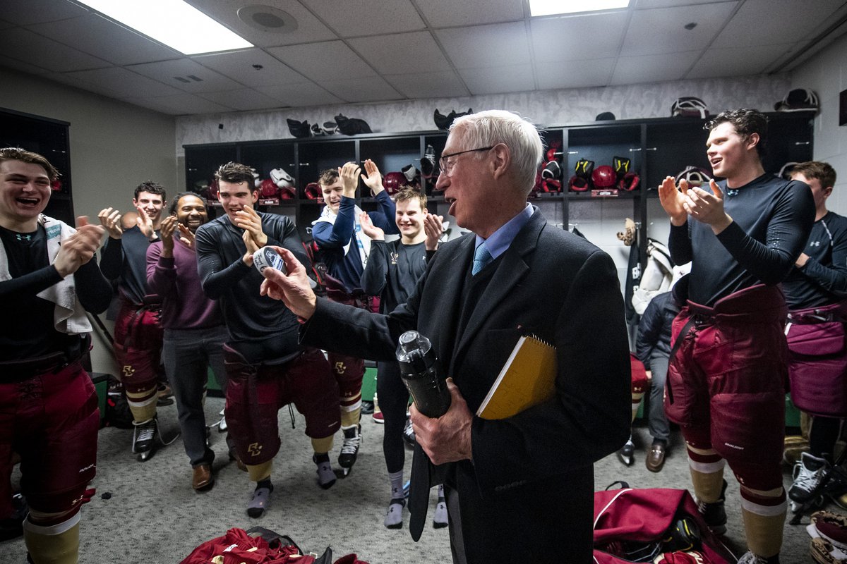 Coach York will be inducted into the Hockey Hall of Fame!

#HHOF2019 | #WeAreBC 🦅