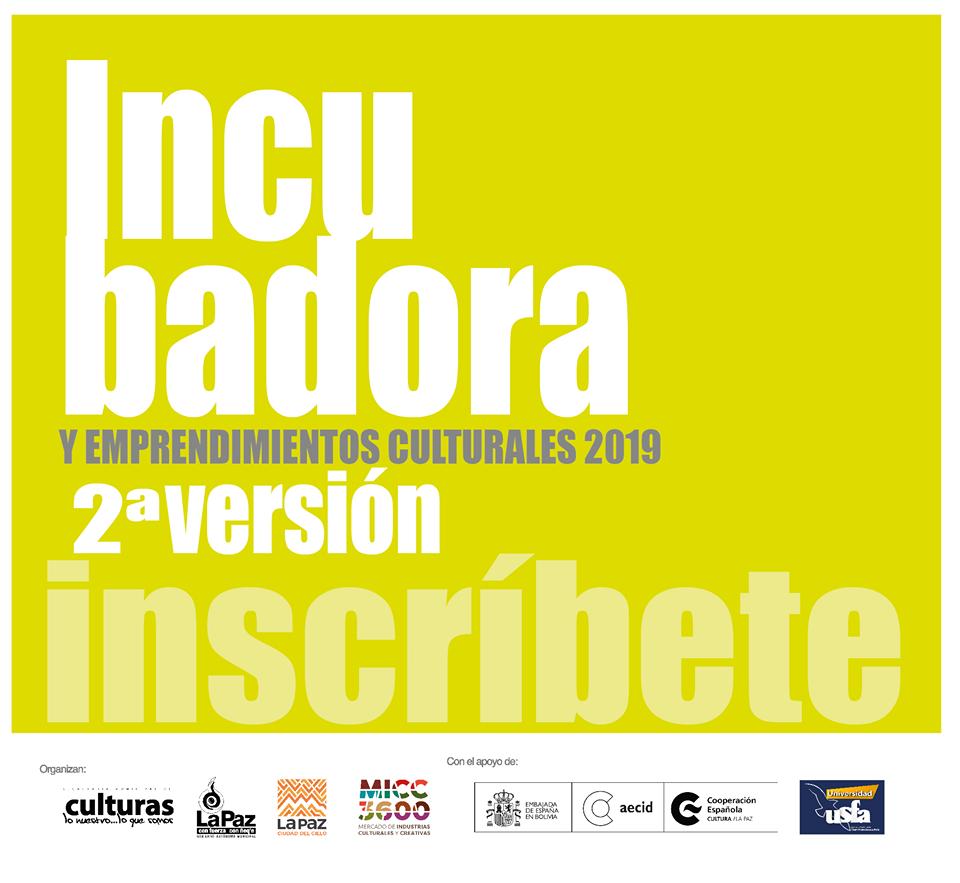 lapazculturas's tweet photo. Convocamos a artistas y emprendedores culturales a la 2da. versión de la Incubadora de Proyectos y Emprendimientos Culturales. Postúlate hasta el 26 de julio.
Convocatoria : https://t.co/MAYG0rRZ4X
Formulario de postulación: https://t.co/nwSoKzmimj https://t.co/Ibcrfo506s