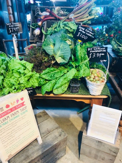 KeelhamFarmShop's tweet photo. The groundbreaking #Keelham Veg Exchange Scheme is back at our #Skipton shop. Here's some of the fresh produce our customers have brought in to exchange for a credit to spend in the shop.
Grown too much? Don't waste it. Join our award winning Veg Exchange Scheme today! https://t.co/9T3Ulseupz