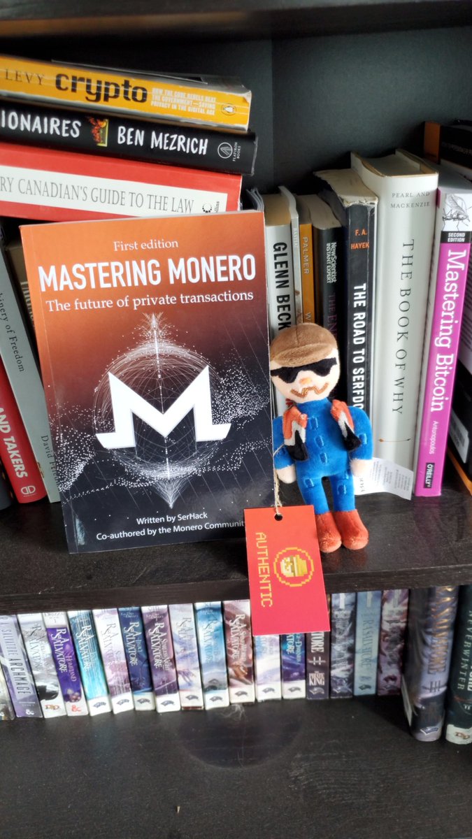 Can't wait to take Gunther to my next #monero meetup!