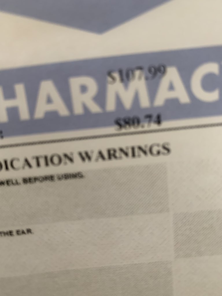 How can ear drops for swimmers ear cost $80???? For 10ml . 😳😳
