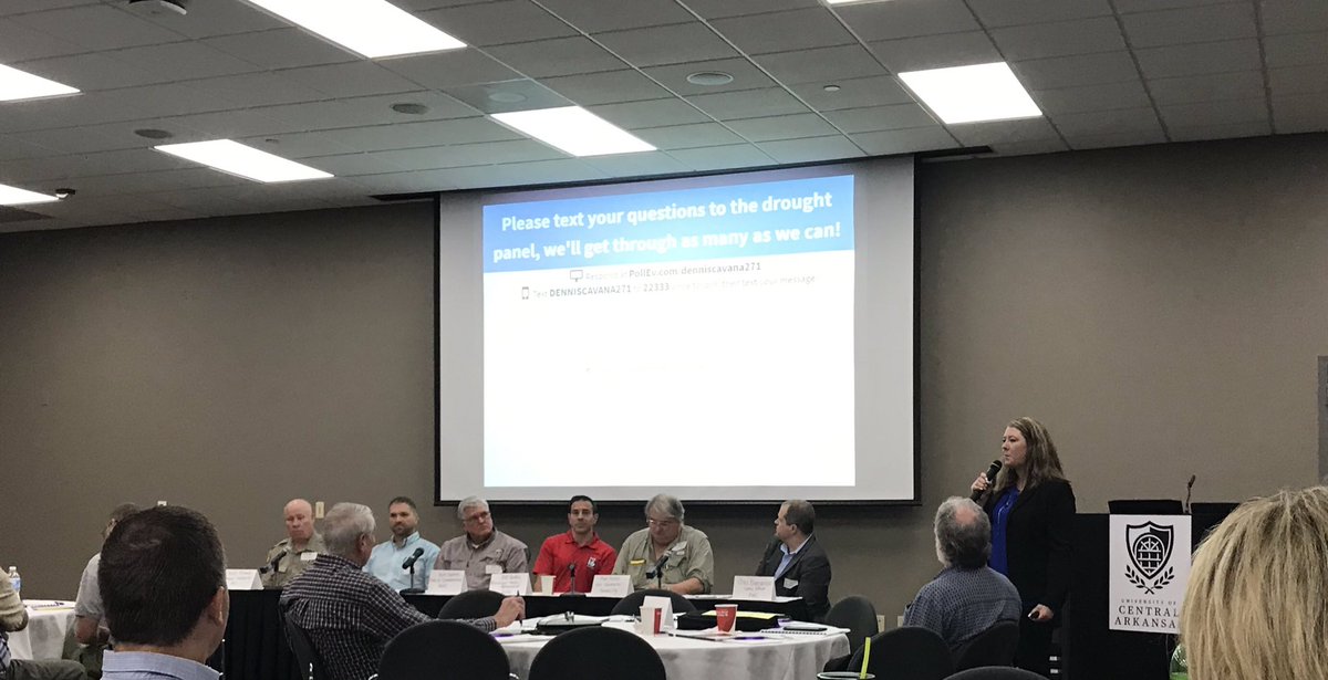 AR_Emergencies's tweet photo. Lots of good communication strategies being shared today at the #ArIWT! Todayβs topic is fire weather and drought weather! #arwx #PreparednessPartners https://t.co/QAiGDG8MTJ