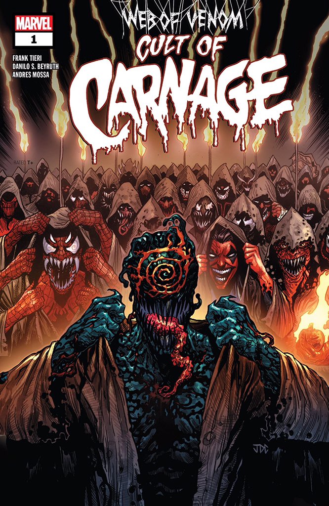 In Web of Venom: Cult of Carnage, Carnage’s Cult is shown to have started in Doverton Colorado (the same city from Carnage USA).