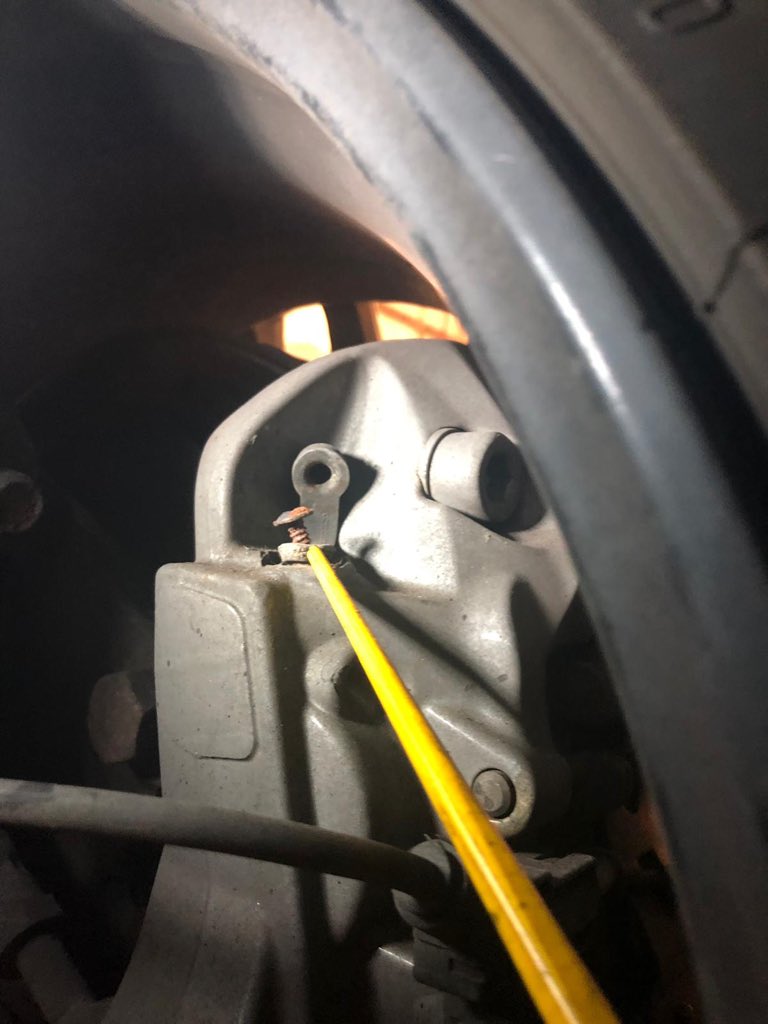 LoyalPeopleOnly's tweet photo. (Nails in Callipers - MercedesPortsmouth sold me the car knowing this) Photo by MercedesWandsworth (@ Gary Savage CEO we need answers!) POOR SERVICE! No customer should have to go through this. @BBCWatchdog @MercedesUKTeam @TeamAMGUK https://t.co/6sV7xVaHGo
