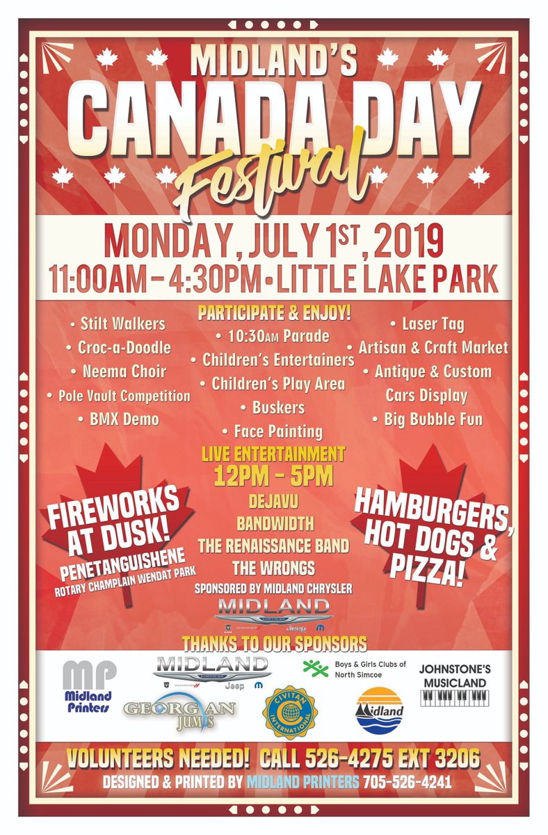 Canada Day  is fast approaching!