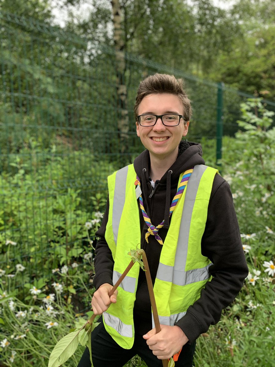 Happy birthday <a href="/MathewMilner/">Mathew</a> thanks for spending your birthday with us finding out about the Leeds flood defences and pulling out balsam!