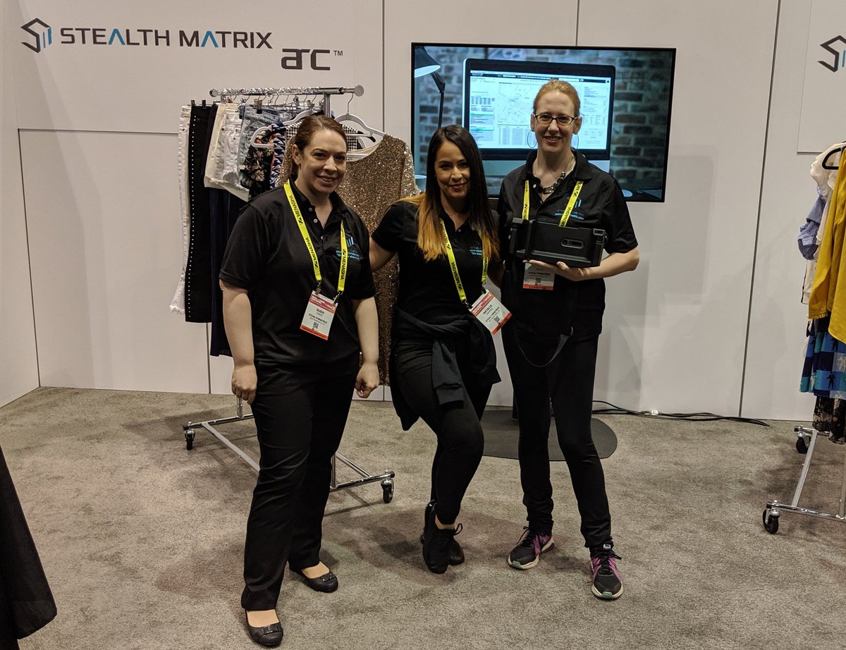 Stealth_Matrix's tweet photo. We're here! @RFIDJournal #RetailX is live! Come see us in Innovation Valley Booth #2630
#weknowwhereitis #retail #retailproblems #wecansolvethem #Chicago #westillprefernycpizza https://t.co/yDLhAwdXfq