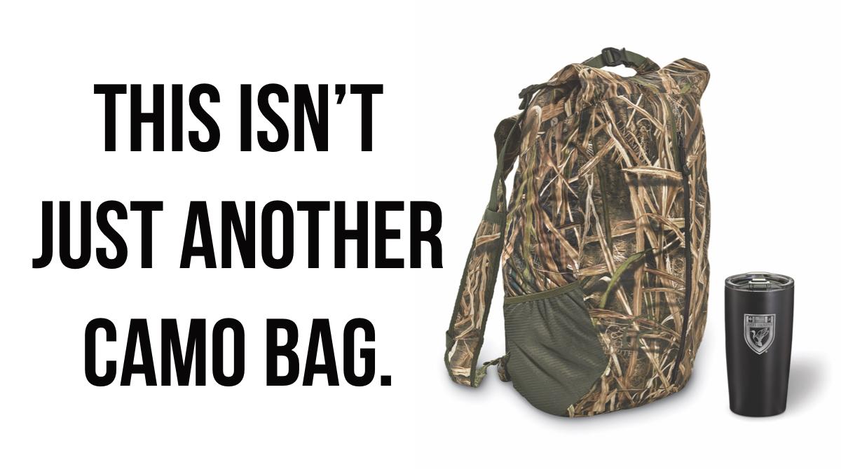 ducks unlimited waterproof backpack