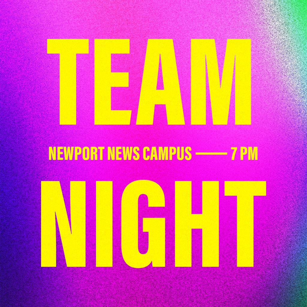 CrossWalkCC's tweet photo. Hey Newport News Campus!

If you've been wondering how to get involved and serve the people at your church, then come out to team night, tomorrow night, June 26th at 7pm!

You'll find the right place to use your gifts and help make church feel like home for new people! https://t.co/hzJ5HxAorL